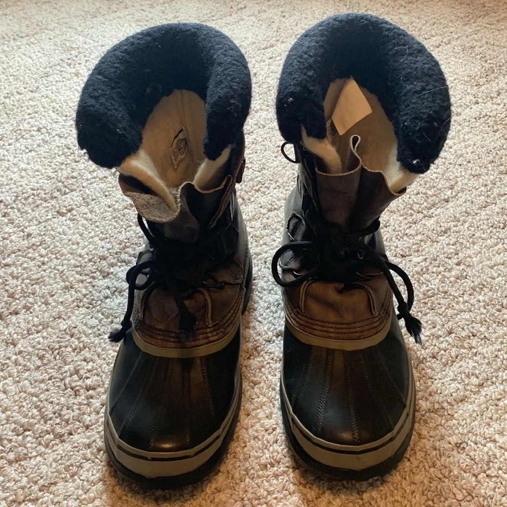 Sorel Caribou boots made in Canada